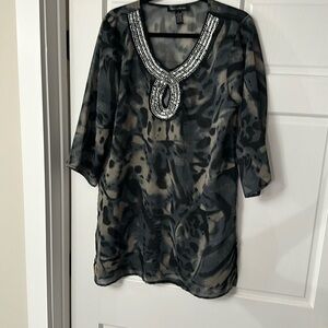 Clubs collection swimsuit cover up.